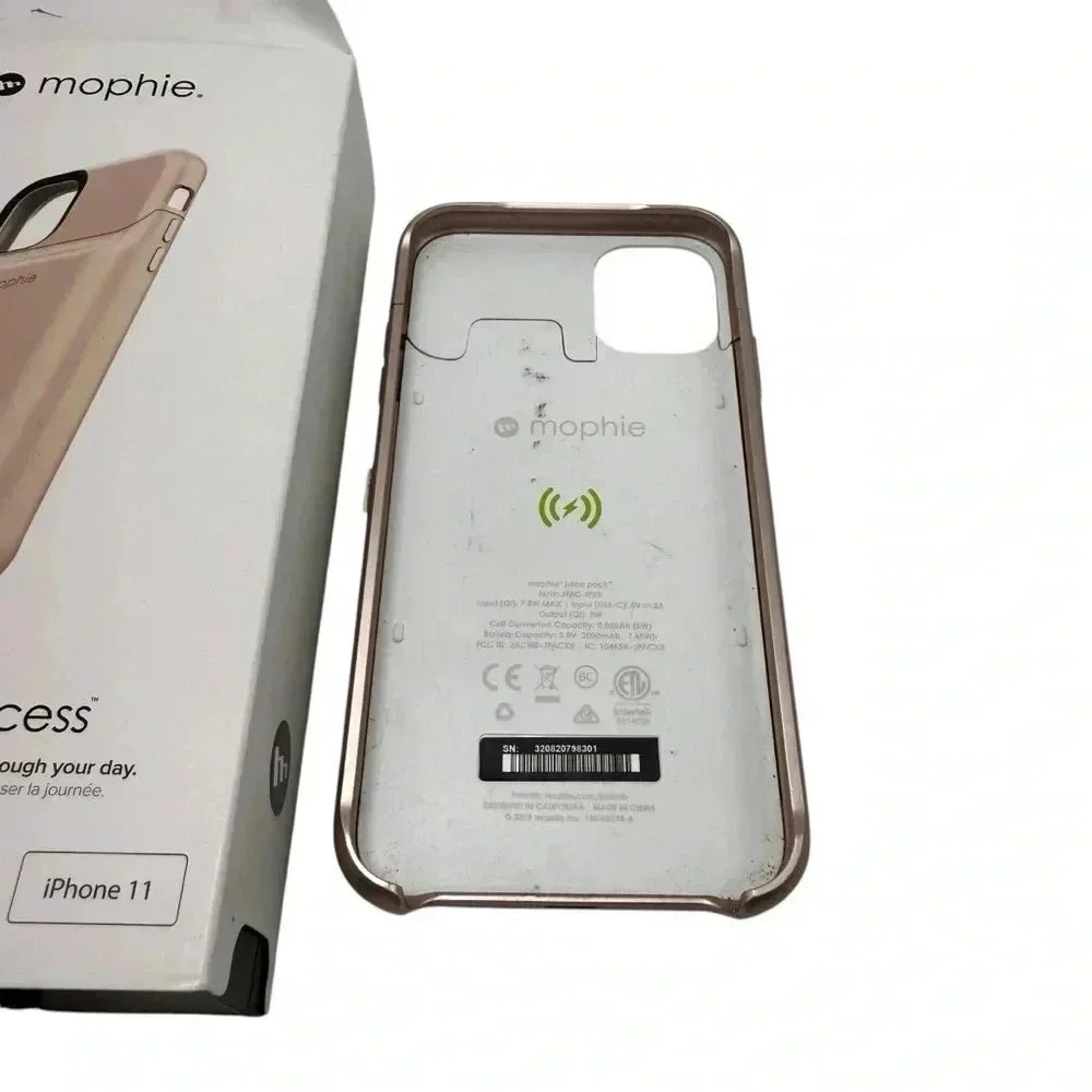 Mophie iPhone 11 juice pack phone case charger
Wireless charging - Picture 2 of 3
